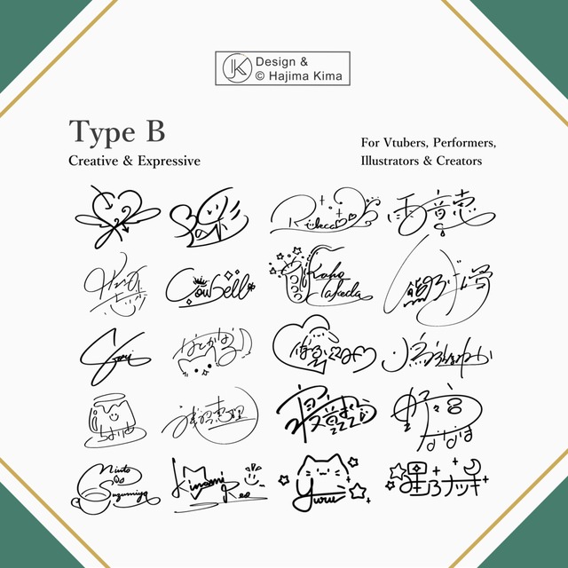 Custom Handwritten Signatureの商品画像3枚目
