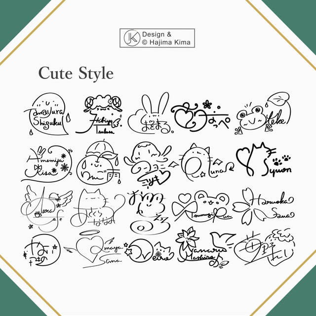 Custom Handwritten Signatureの商品画像5枚目