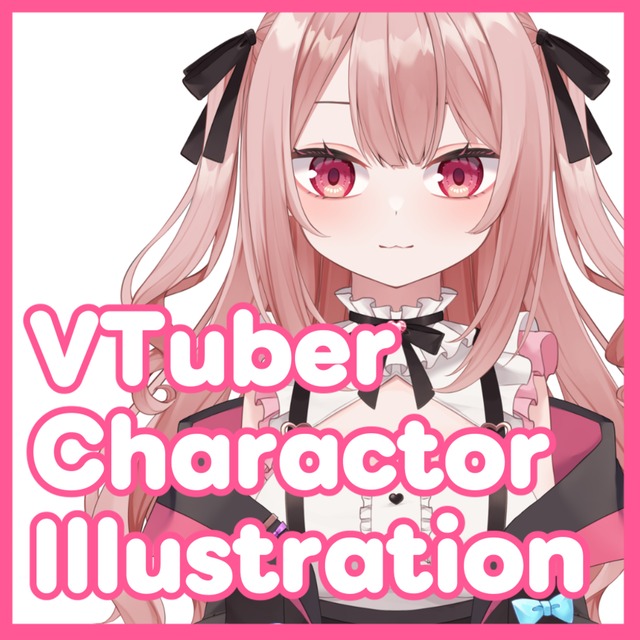Image of VTuber Character Illustration