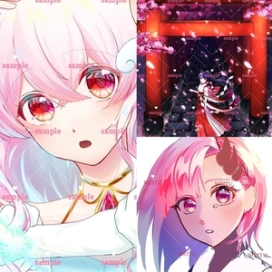 1枚イラスト、アイコン、立ち絵