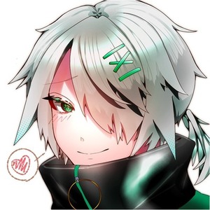鮮やかなアニメ塗りのイラスト