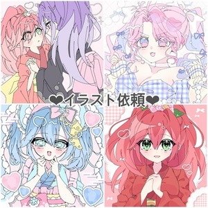 ‪‪❤︎‬ アイコン イラスト 夢絵 オーダー‪‪ ❤︎‬