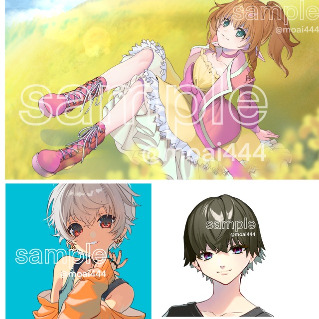 Image 3 of Anime-Style Illustration Commission