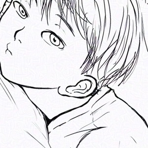 同人誌原稿サイズ白黒漫画（海外の方向けコミッションです）