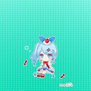可愛い！待ち受けサイズのドット絵ミニキャラ！