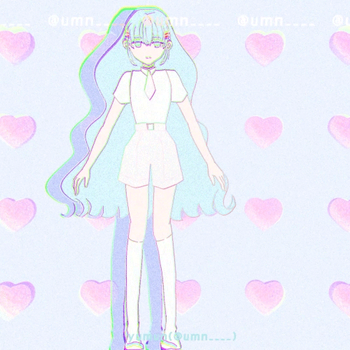 【待機画面・MV】サイドステップループアニメーション【vtuber】