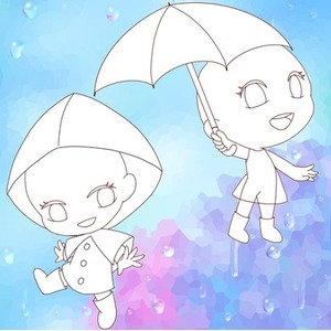 梅雨量産ミニキャラ！