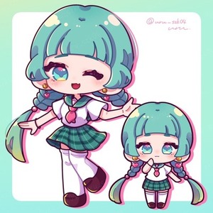 全身ミニキャライラスト作成