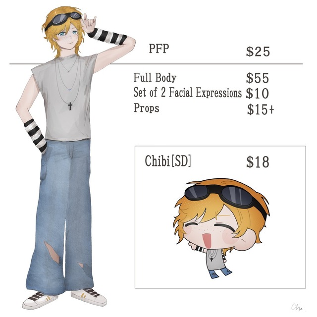 Chibi〜Full Body Illustrationの商品画像