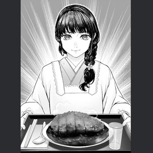 モノクロ一枚絵