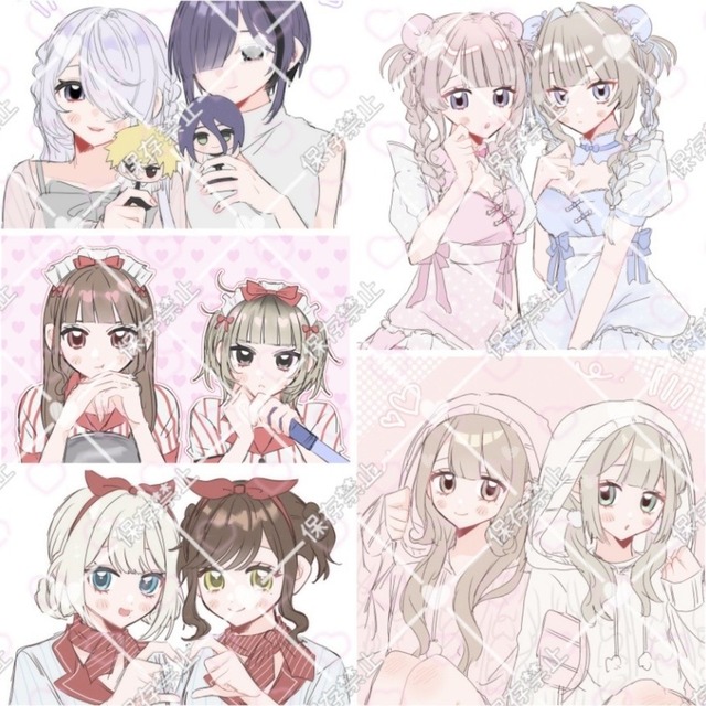 Illustration of a girl 的商品圖片