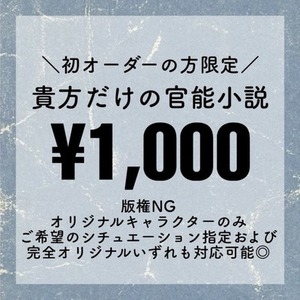 小説オーダー承ります｟限定｠