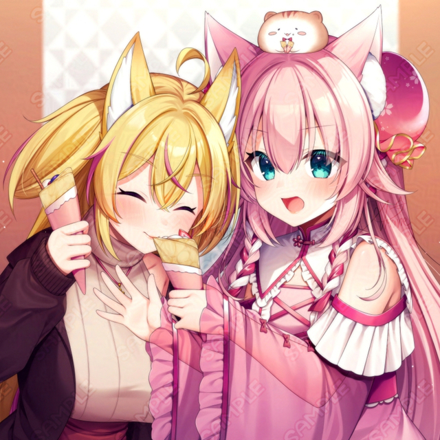 Image 4 of Cute Character Illustration of Girls