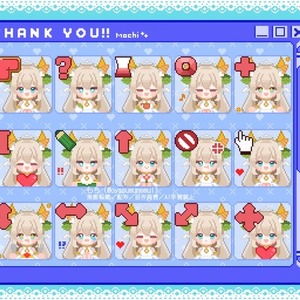 世界に1つだけ！かわいいドット絵／マウスカーソル！