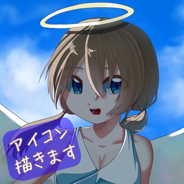 SNS用のアイコン描きます