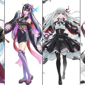キャラ立ち絵、 キャラデザイン、ゲームイラスト、キービジュアルを作成します