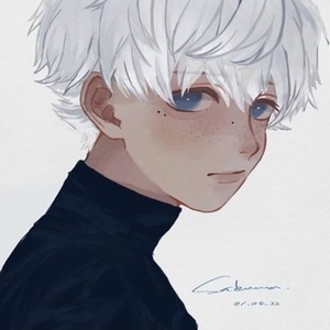 アイコンイラスト(人物/肩上)