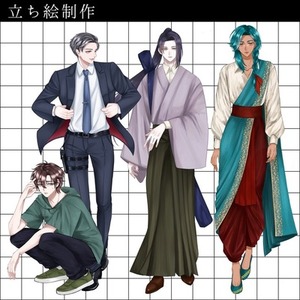 TRPG立ち絵制作