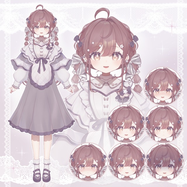 Vtuber様向けのモデル制作を致します！