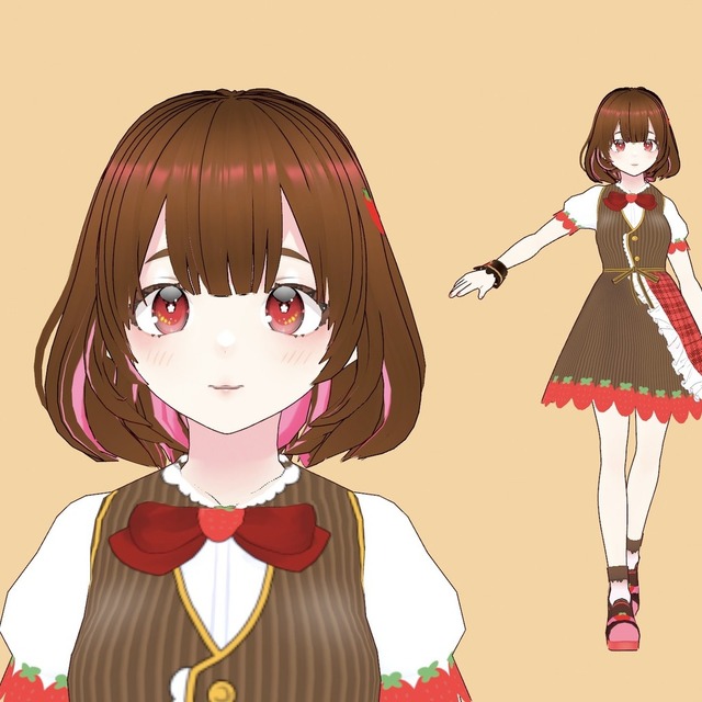 Image 2 of [Limited-Time Price] Custom VRoid 3D Model