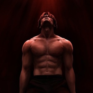 リアル寄り厚塗りで男性キャラクターイラストを制作します