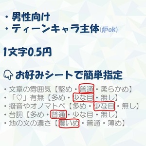 男性向け、実用的な小説