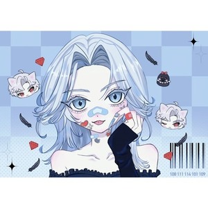 アイコンにおすすめ&lrm;&lrm;𖤐 ̖́-‬瞳が特徴的な女の子コミッション