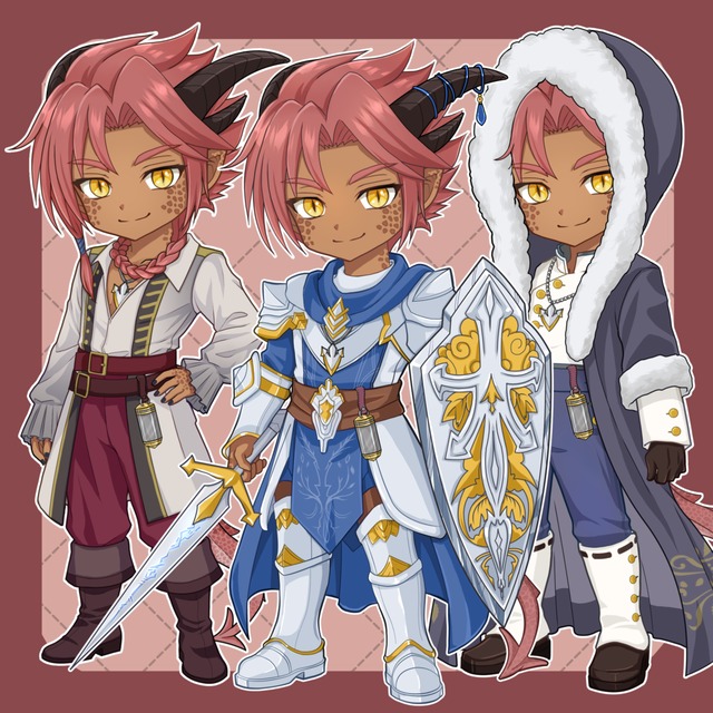 Cute chibi illustration of your OCの商品画像2枚目