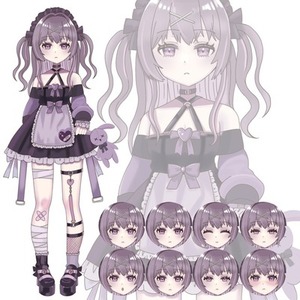 オリジナルキャラクター立ち絵・キャラクターデザイン制作します