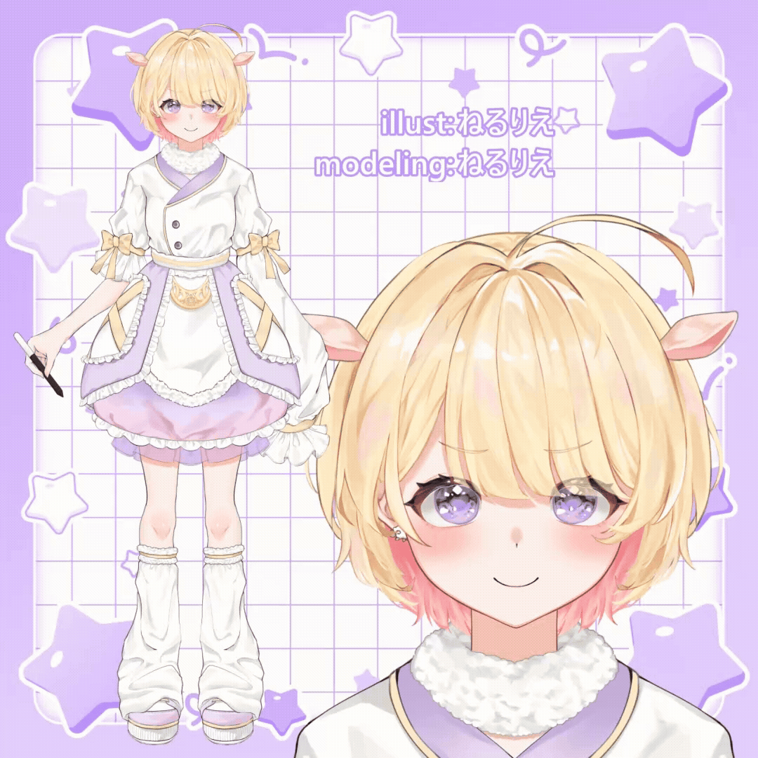 【モニター価格】Live2Dイラスト・パーツ分け・モデリングまで一貫対応