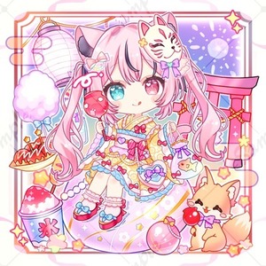 浴衣量産イラスト