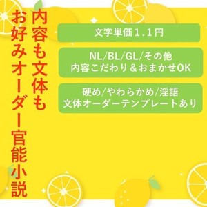内容も文体もこだわりたい方へ。キャラ愛歓迎♡官能小説