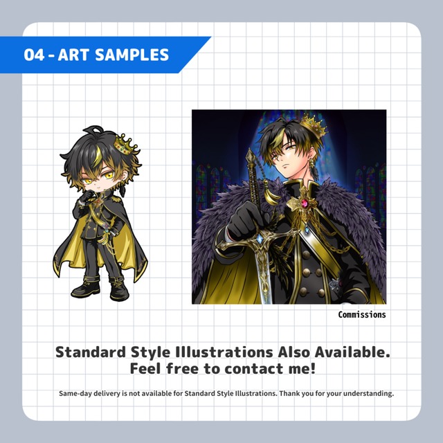 Custom Male Character Chibi Artの商品画像5枚目