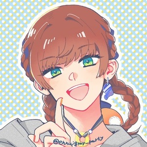 SNSのアイコン描いて