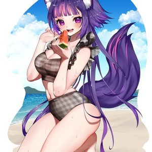 一枚絵、立ち絵、パーツ分けイラスト承ります！
