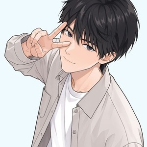 イケメンイラスト