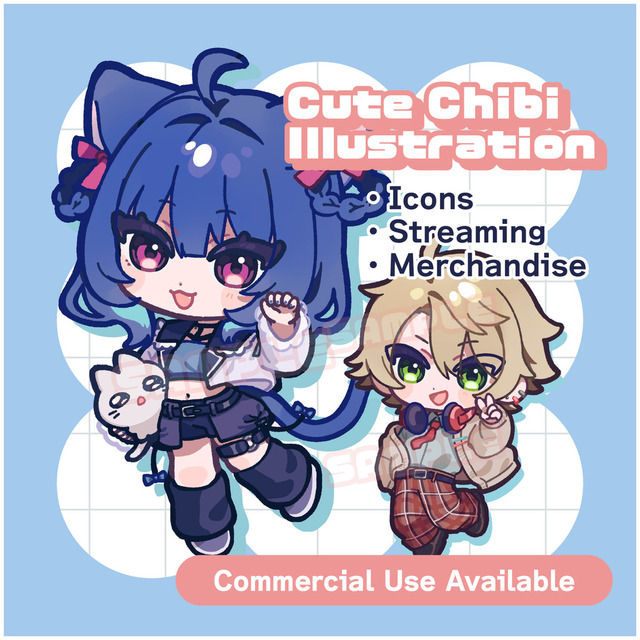 Custom Chibi Character | OCの商品画像