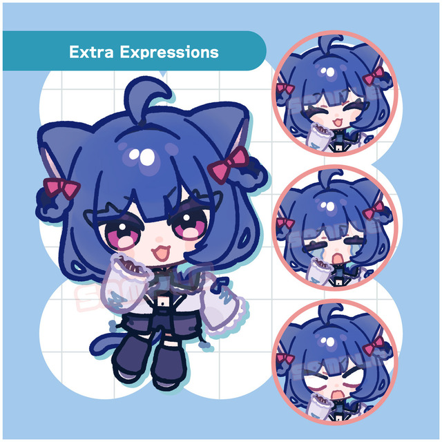 Custom Chibi Character | OCの商品画像4枚目