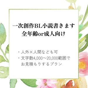 【文字数に応じて最短48h納品可】成人向け創作BL小説