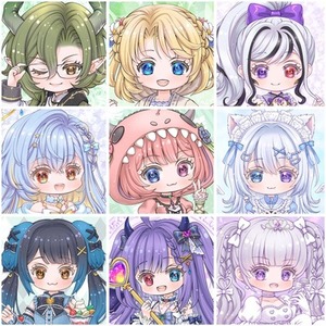 🌟目を引くようなキラキラ可愛いアイコン🌟