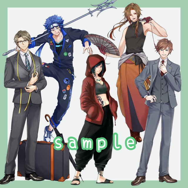 Image 3 of Full-Body Sprite Illustration Commission