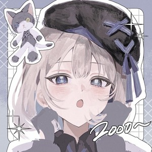 デザイン背景つき！肩上イラストお描きします