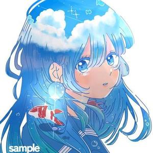 青春を感じるエモく透明感あるイラストを描きます
