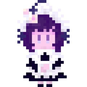 【量産】メイド服･ミニドット絵