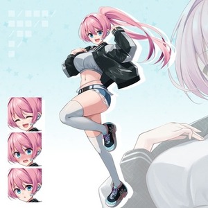 Vtuber/うちの子/TRPG全身立ち絵描きます