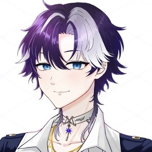 顔アップ（肩まで）アイコン描きます！