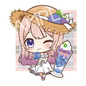 【おまかせ】コラボカフェ風のミニキャライラストをお描きします