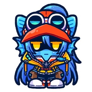 デフォルメ正面イラスト制作