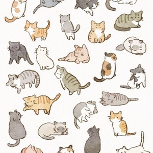 犬・猫などのデフォルメイラストをお描きします