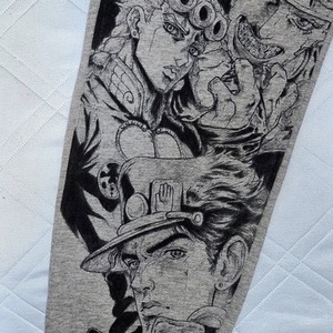 Tシャツやズボンに絵を描きます